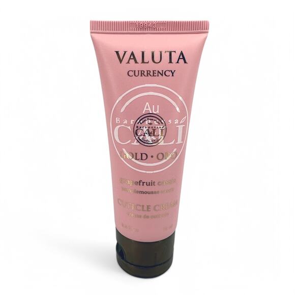 Valuta Currency Gold Cuticle Cream Grapefruit Cassis 2.5 fl oz 75ml - Picture 1 of 2